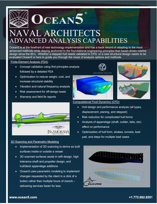 3D SCANNING OVERVIEW OCEAN 5 NAVAL ARCHITECTS