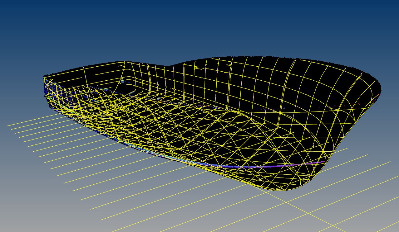 3D SCANNING SCAN MODEL OCEAN 5 NAVAL ARCHITECTS